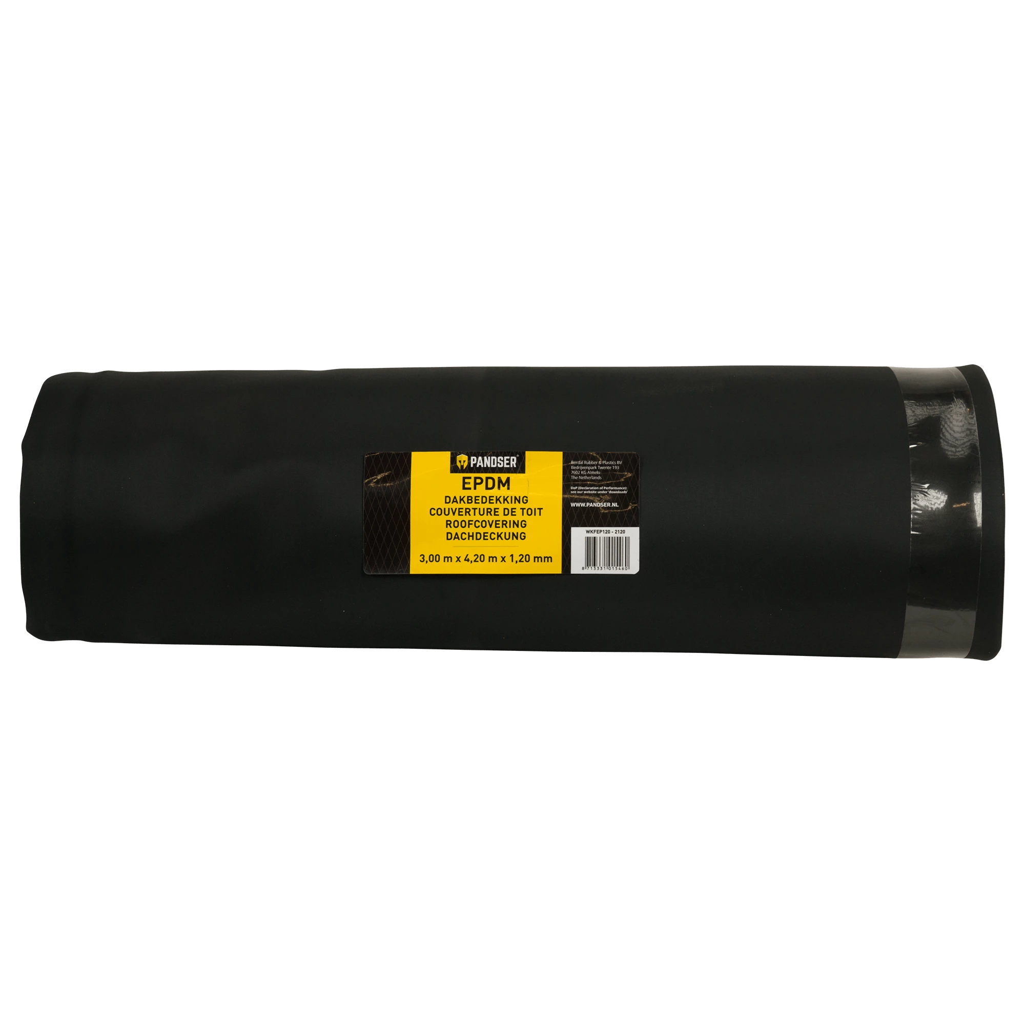 Pandser WKFEP120 2120 Pandser EPDM Dakbedekking 3,00 X 4,20 M X 1,20 Mm C1C1